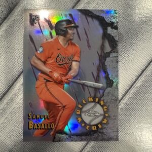 2026 Topps Chrome Logofractor Samuel Basallo RC #WC-24 Wrecking Crew Orioles